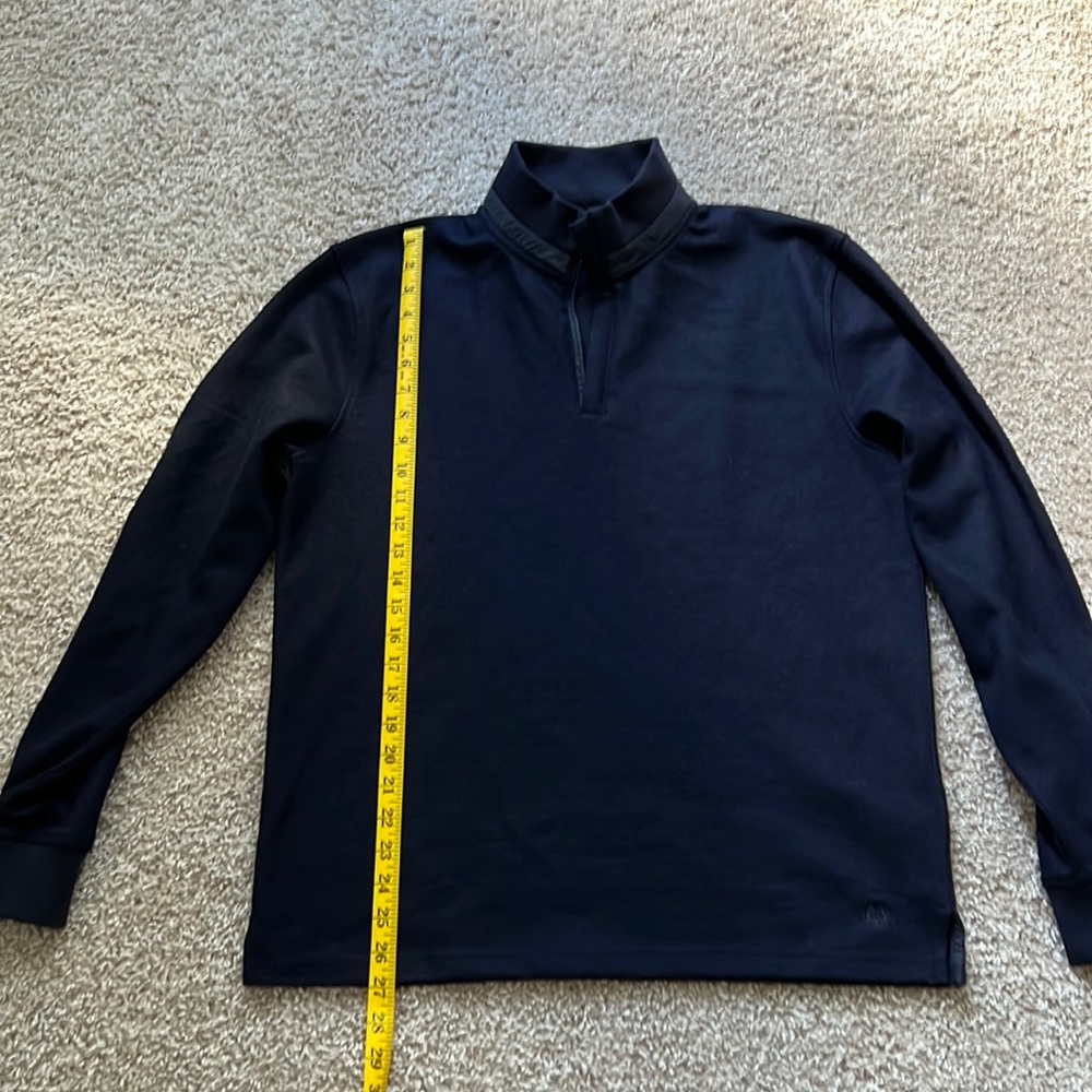 Massimo Dutti Mock neck sweater with zip
